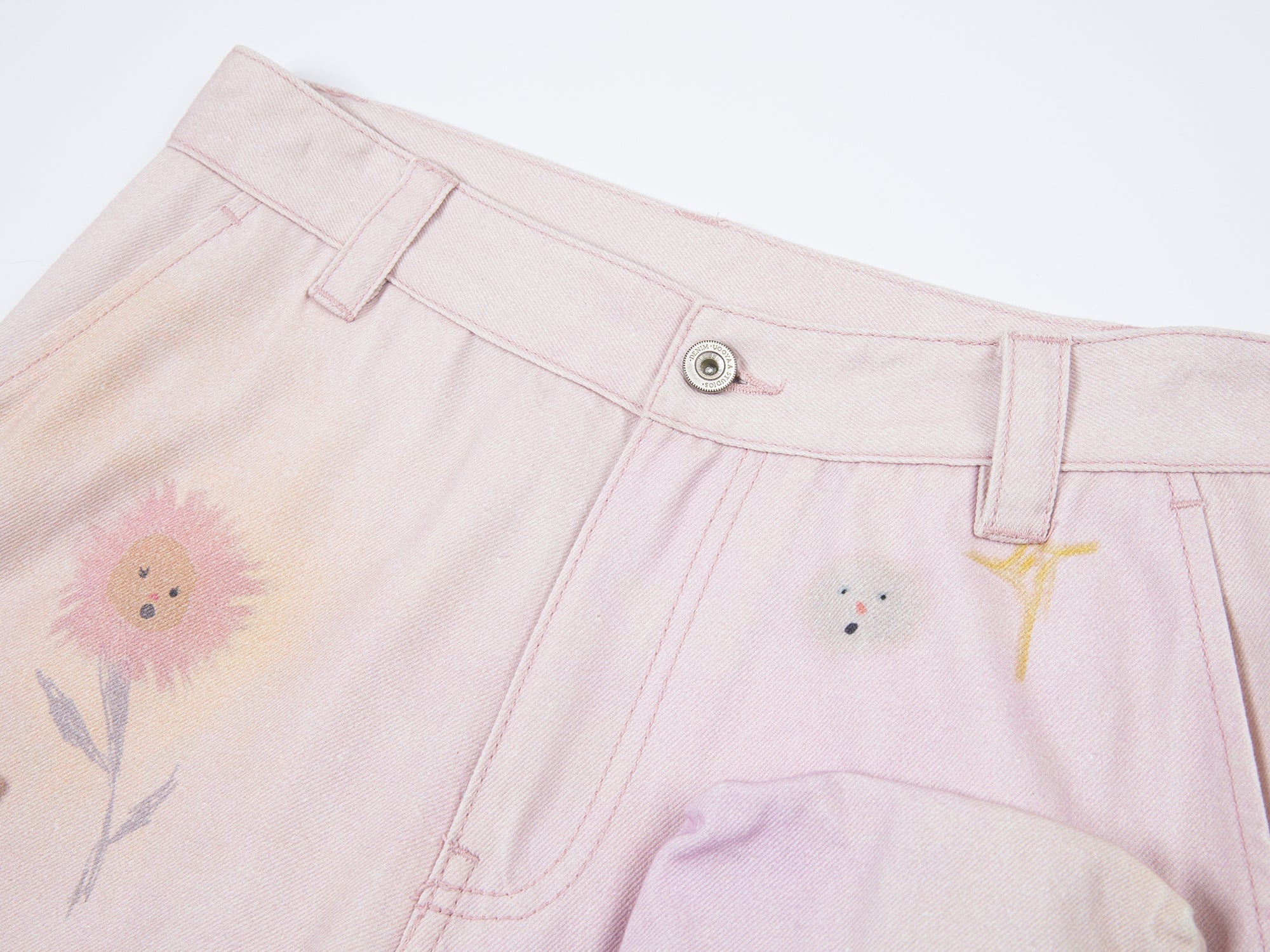 Hand-drawn dreamy cargo pants