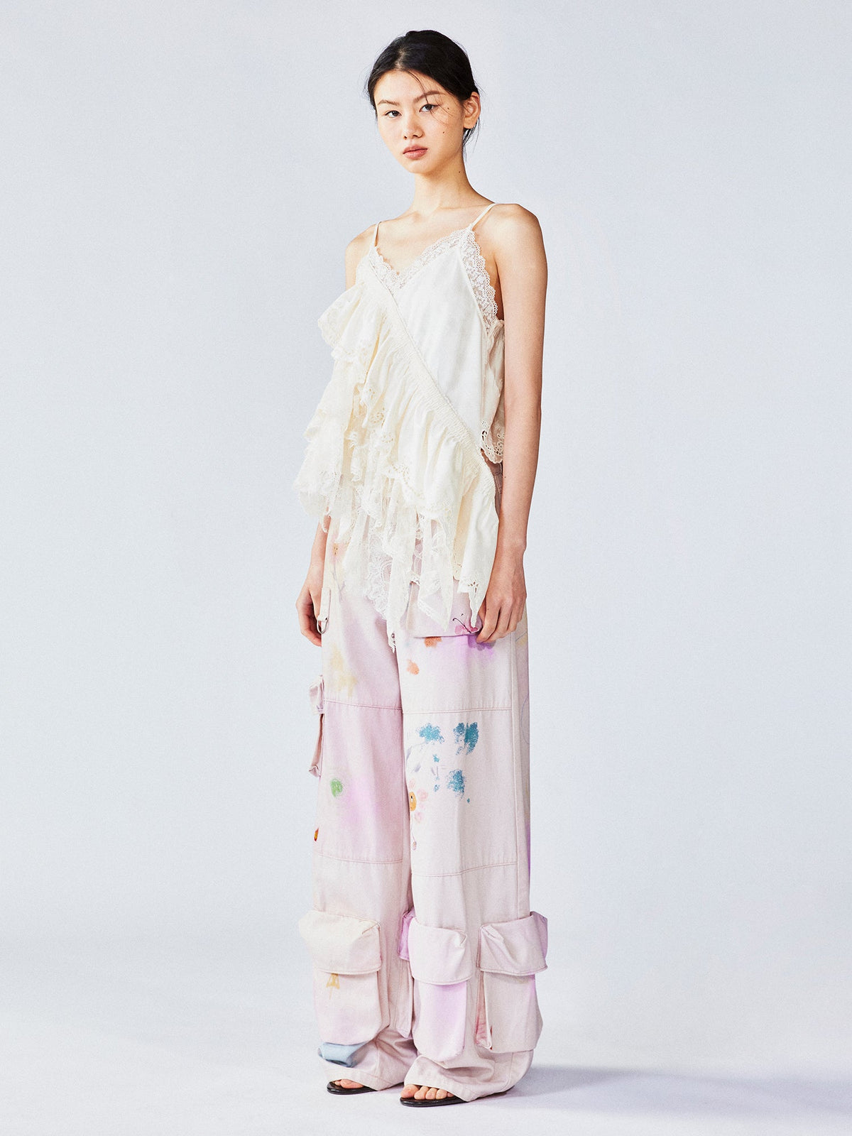 Hand-drawn dreamy cargo pants