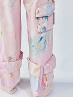 Hand-drawn dreamy cargo pants