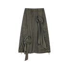 3D flower utility skirt