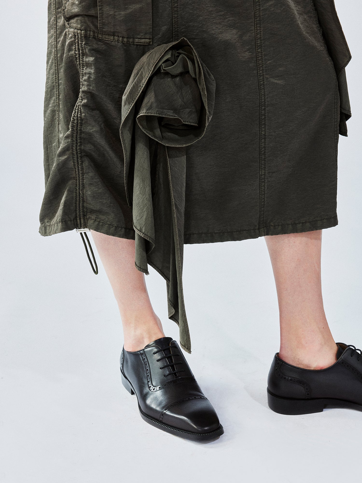 3D flower utility skirt