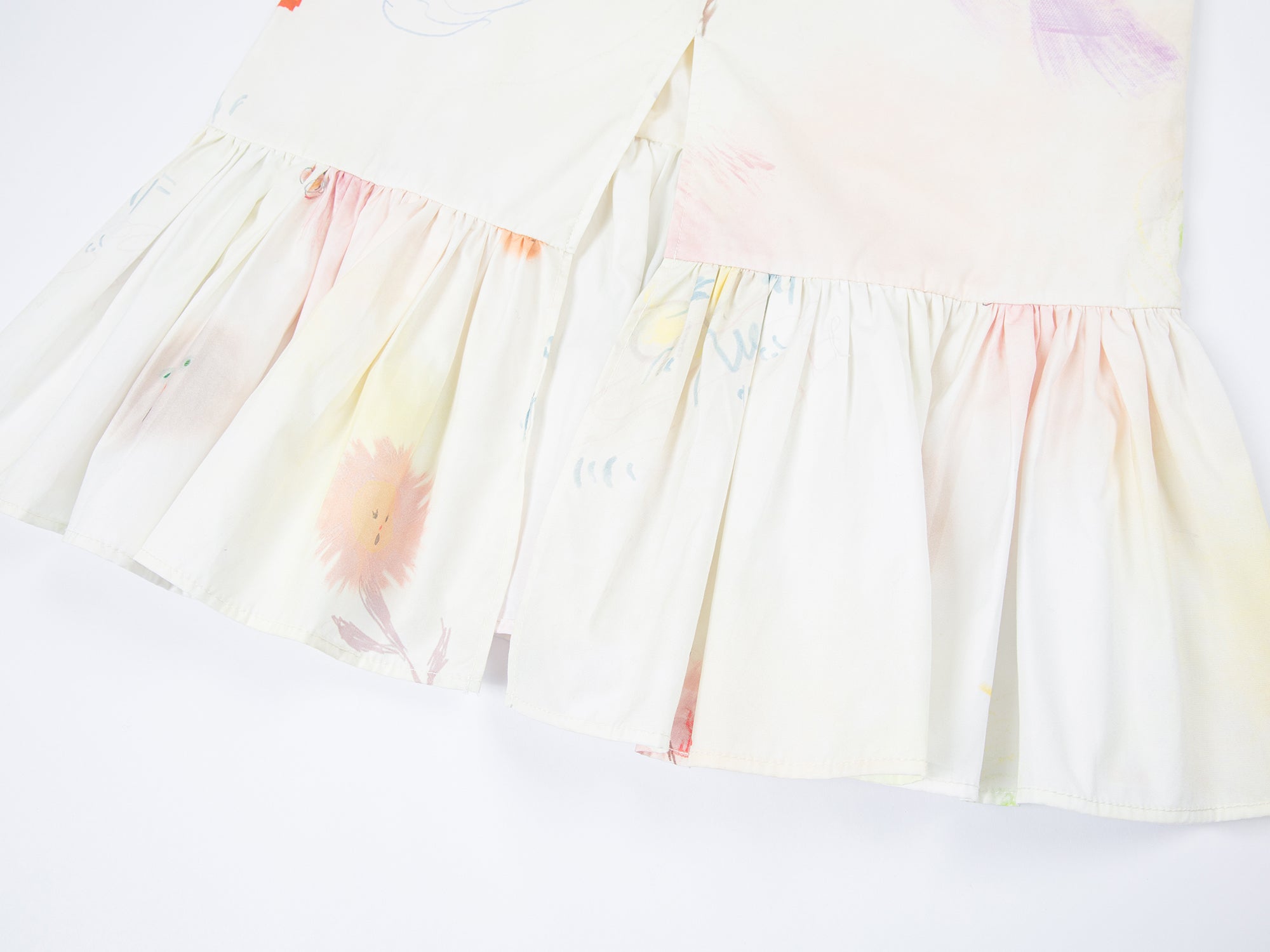 Hand-drawn dreamy fishtail skirt