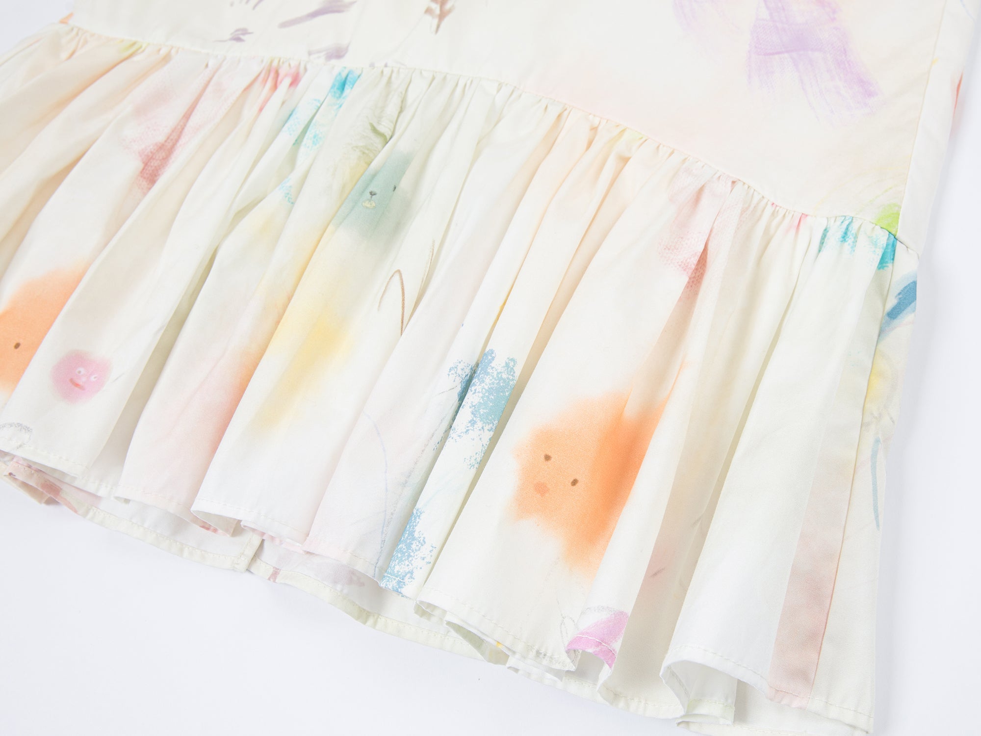 Hand-drawn dreamy fishtail skirt