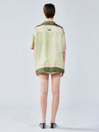 Shadow play print shirt