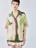 Shadow play print shirt
