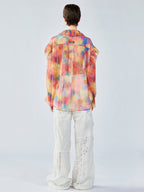 Dreamy light ruffle collar blouse