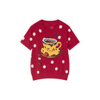 Afternoon tea-inspired knit tee