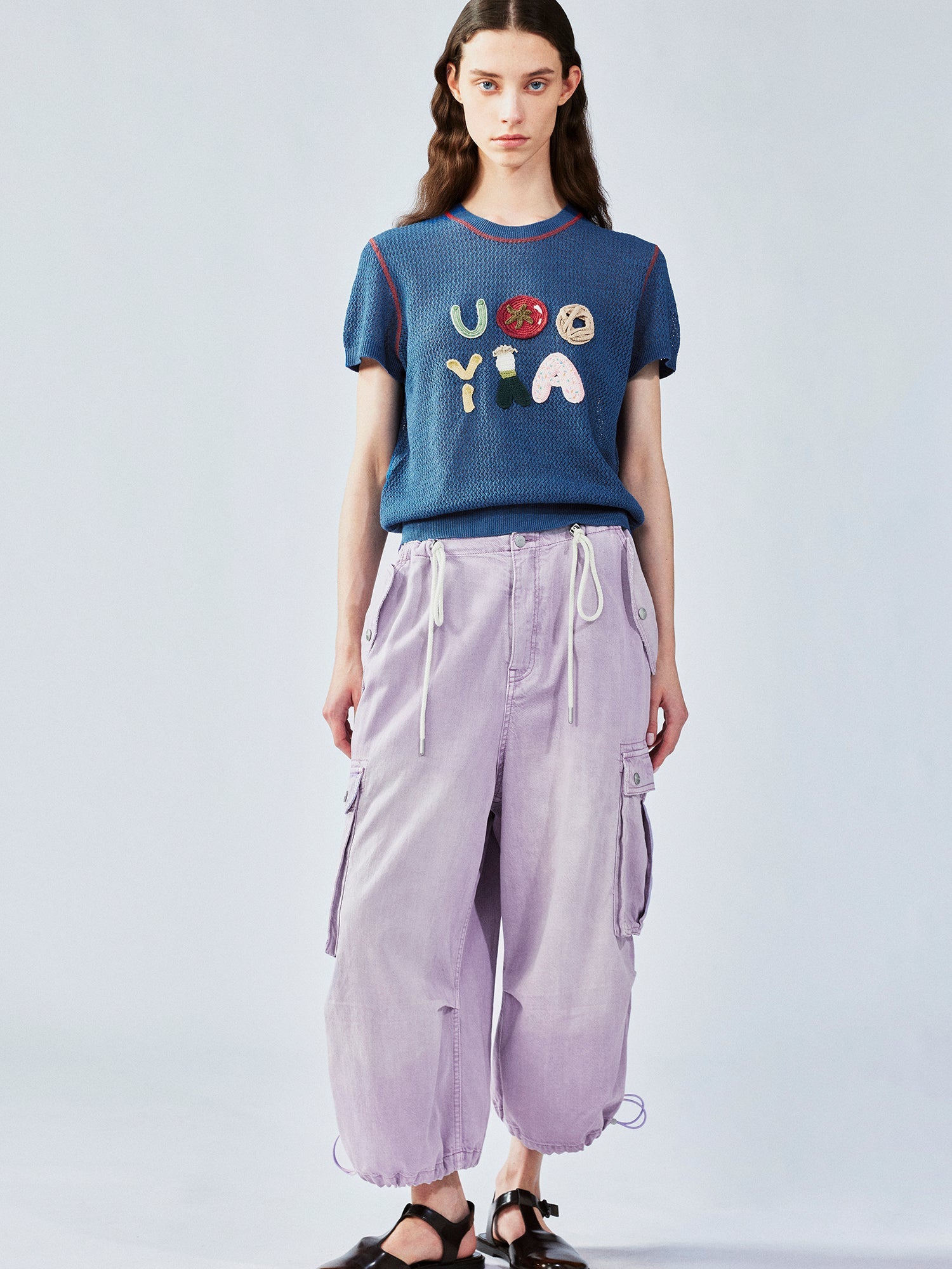 UOOYAA bites knit tee