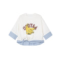 3DツイストフェイクツーピースシャツTシャツ