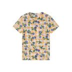 ブルーベリーメッシュプリントTシャツ