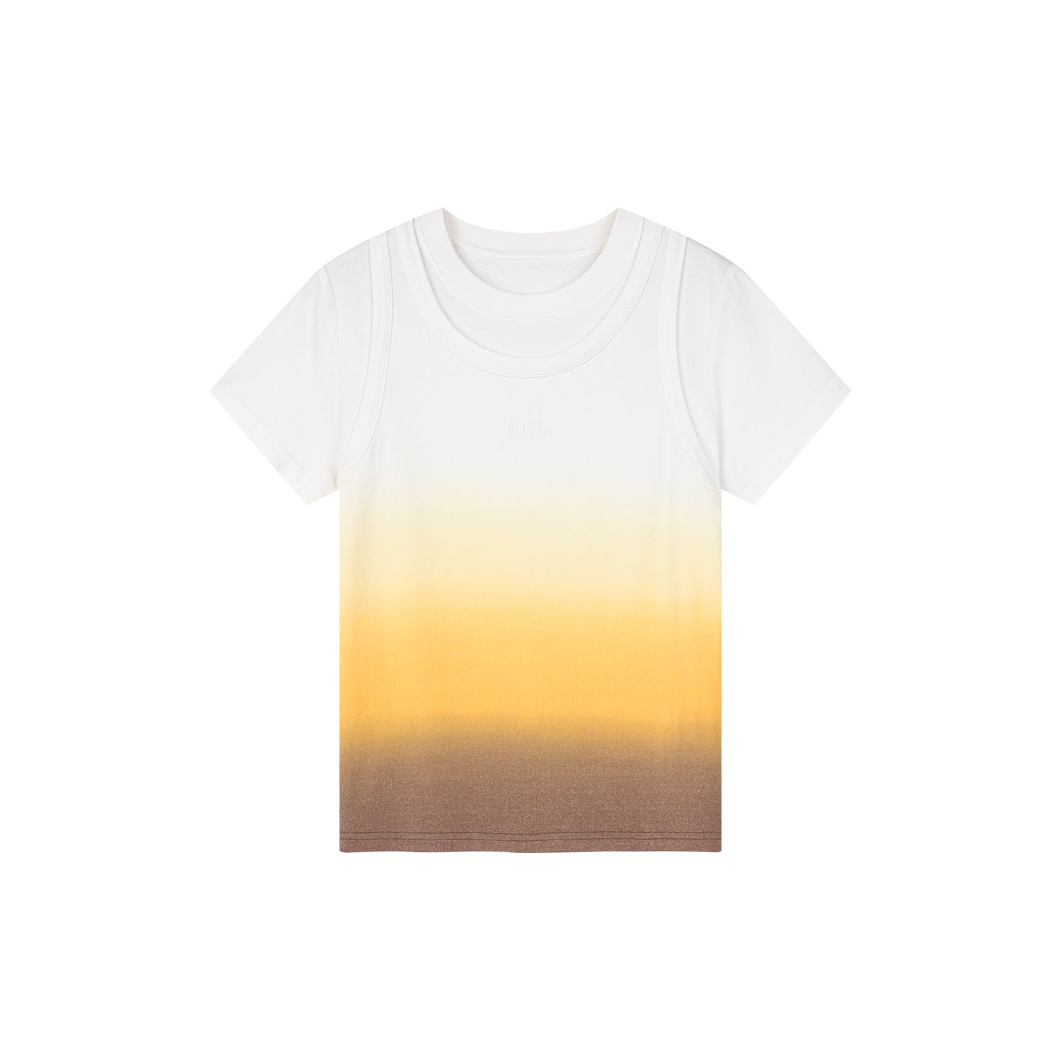 グラデーションベストレイヤードTシャツ