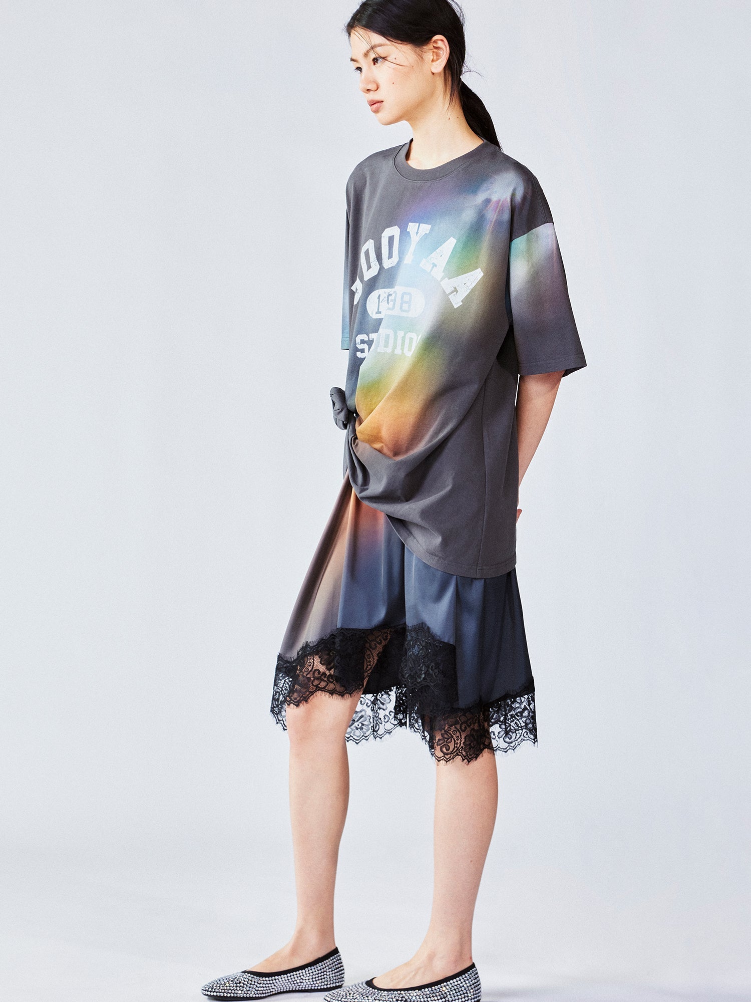 Dreamy light layered t-shirt dress