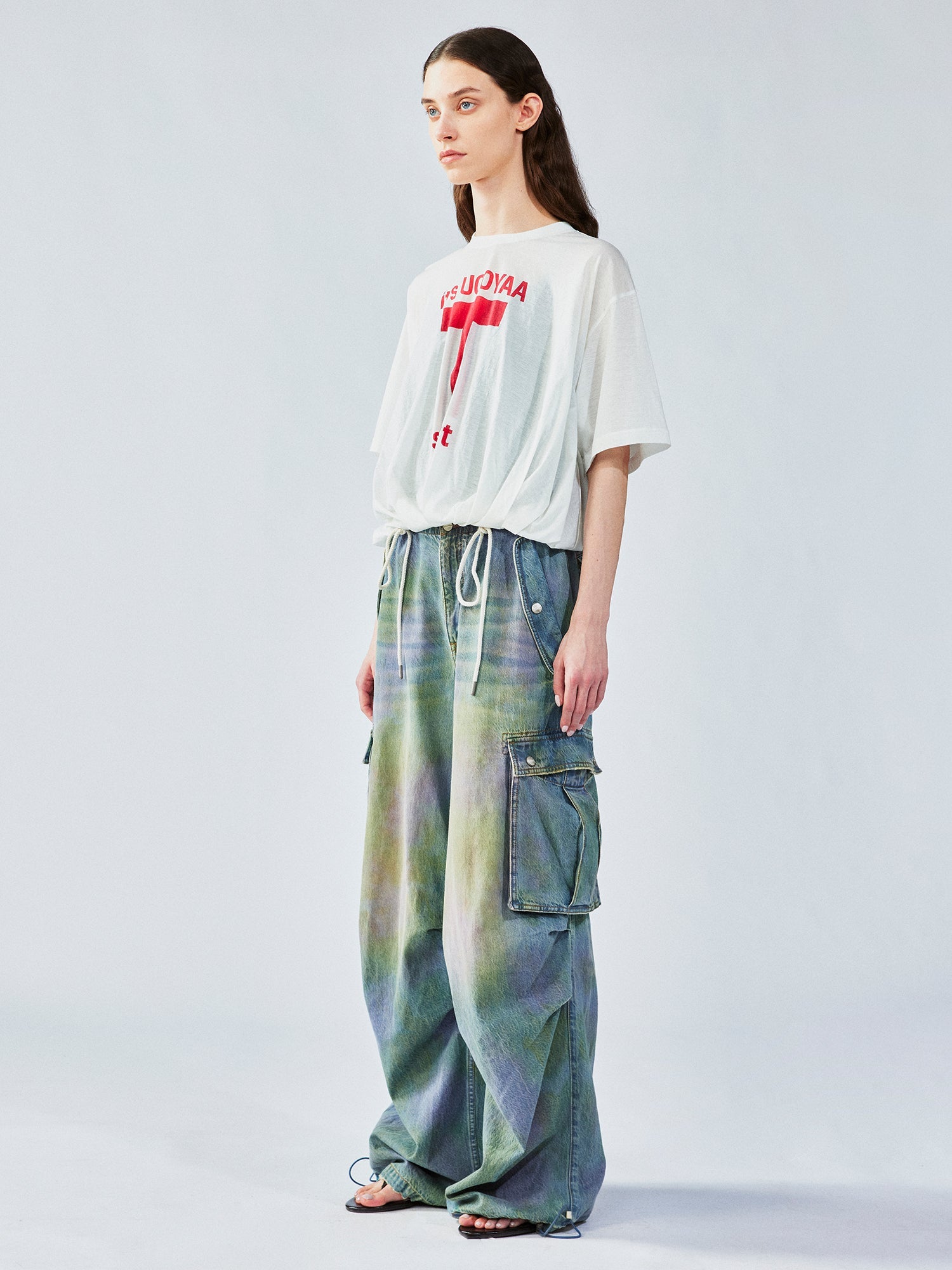 Dreamy light utility jeans