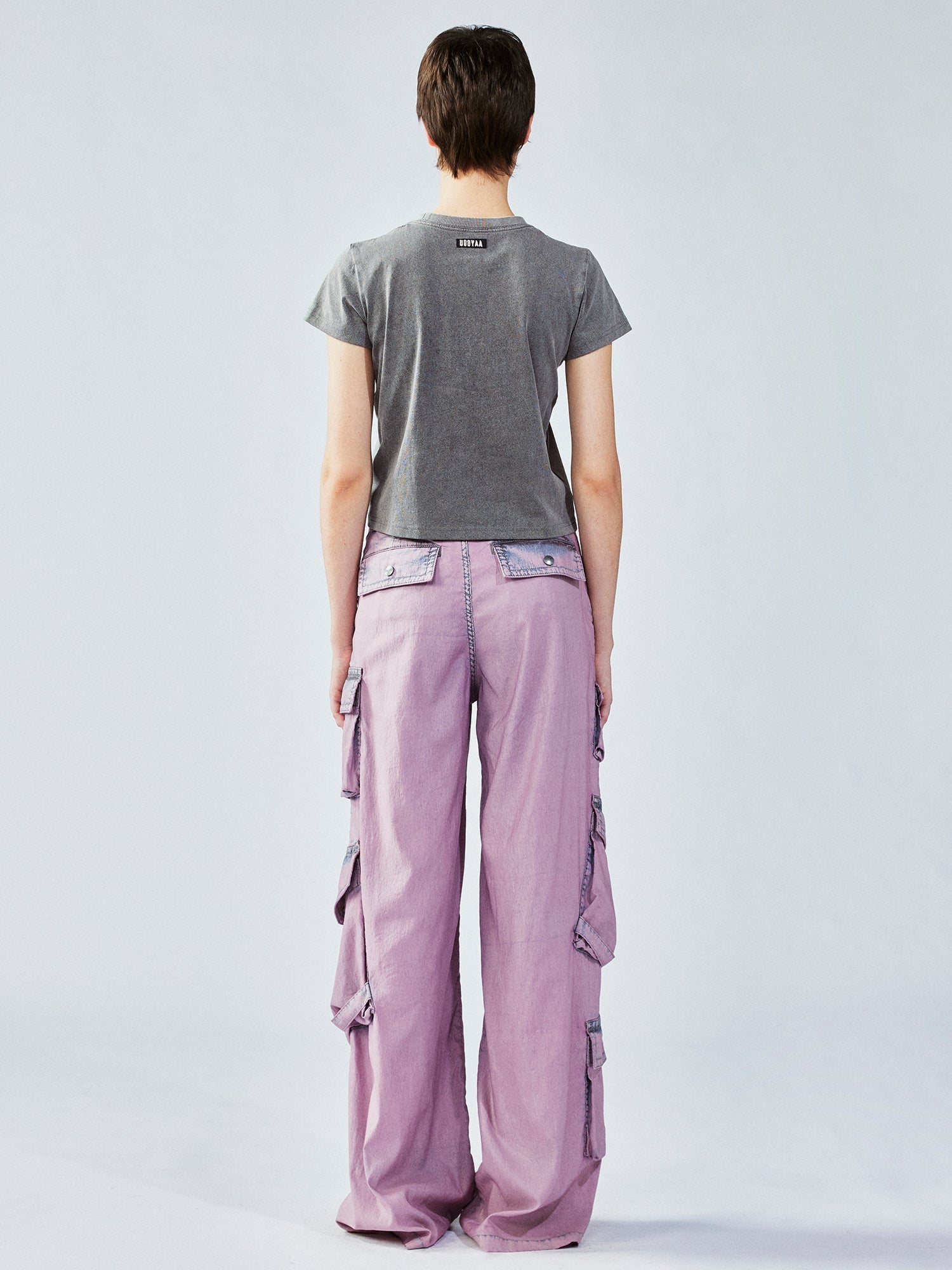 UFO cat appliqué embroidery tee