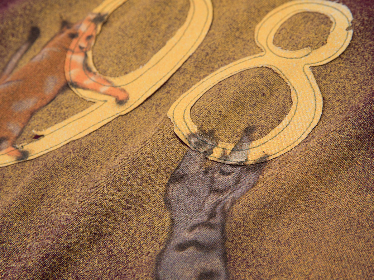 UFO cat print tee