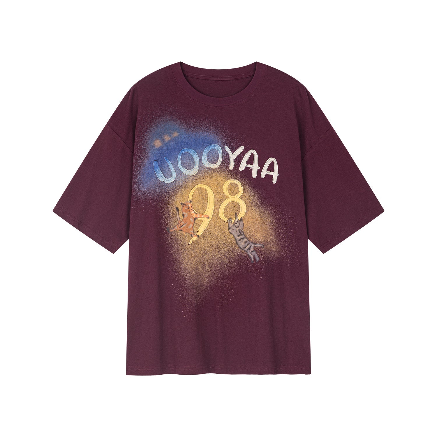 UFO猫プリントTシャツ