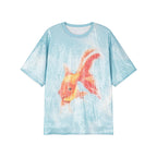 Sequin goldfish pullover