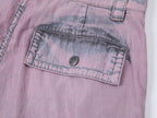Lavender washed utility pants