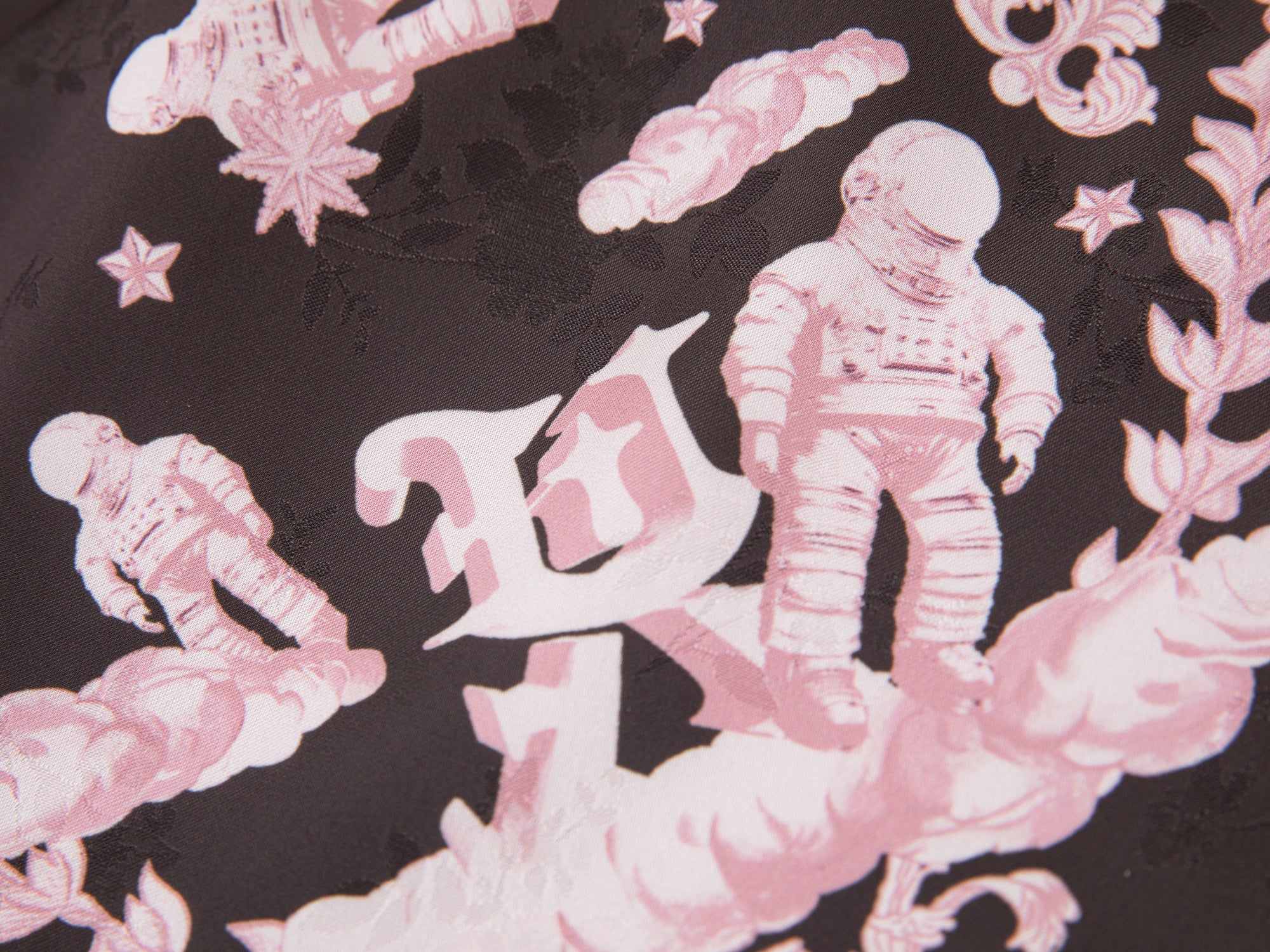 UFO cat jacquard shorts