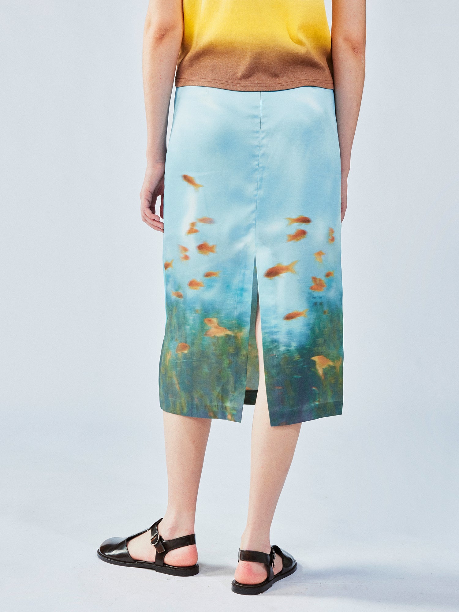 Goldfish tank skirt