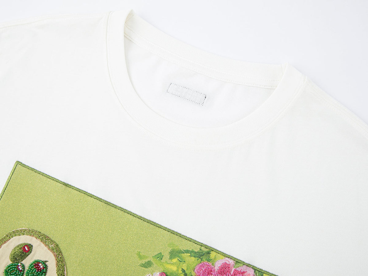 Toast & olive breakfast graphic tee