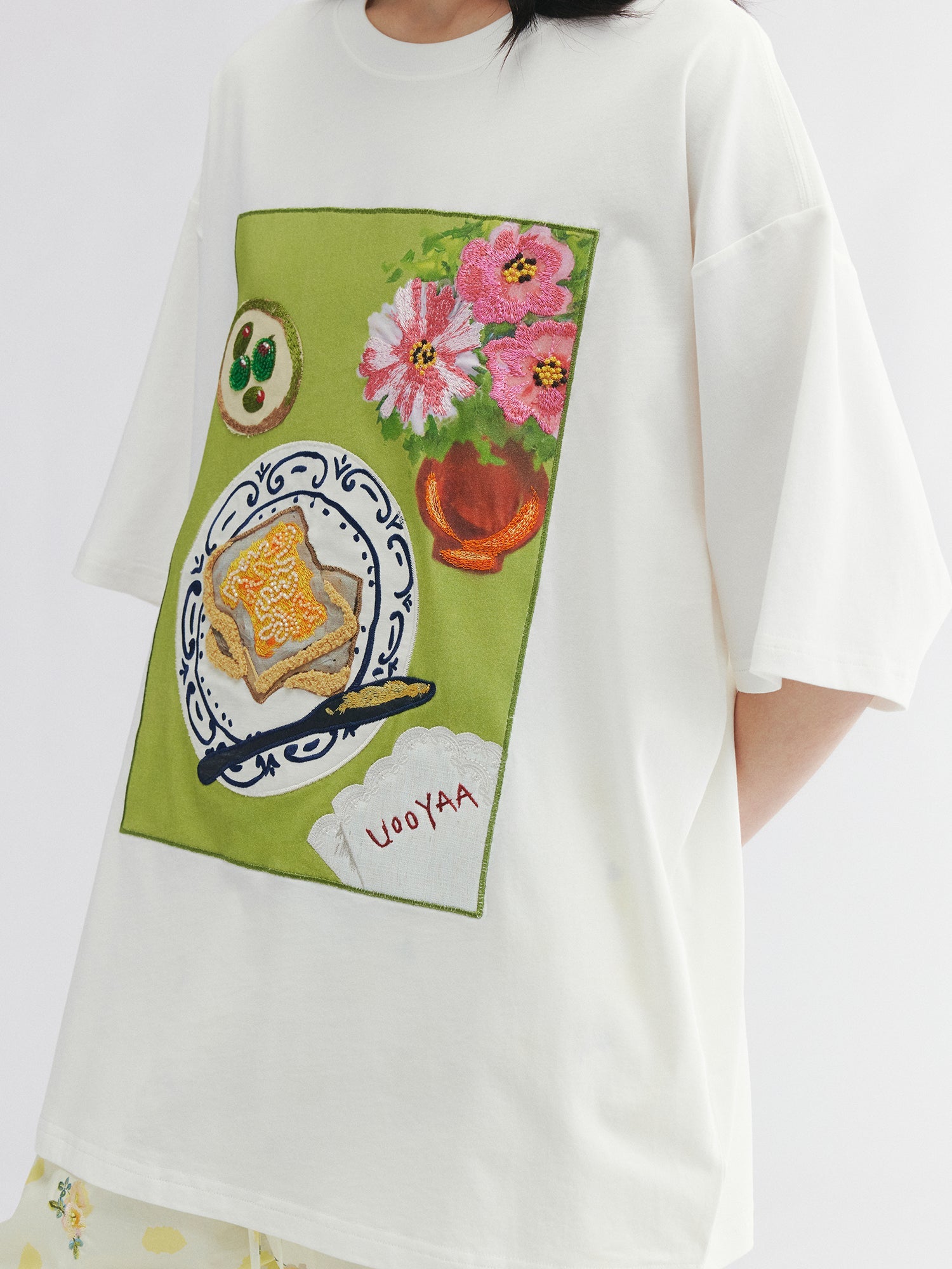Toast & olive breakfast graphic tee