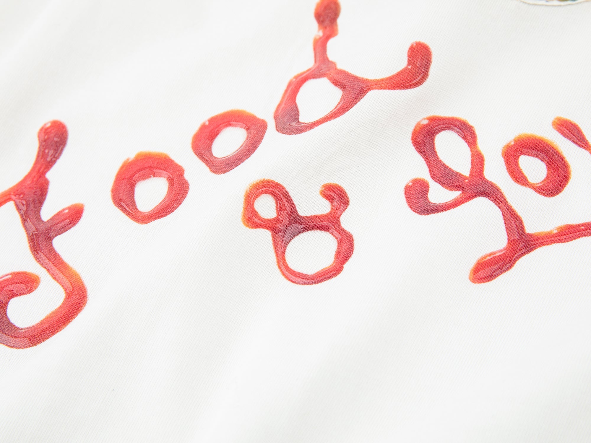 Cherry honey waffle breakfast graphic t-shirt dress