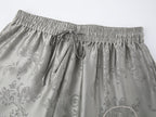 Oyster & wine graphic lounge pants