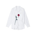 Rose patch shirt