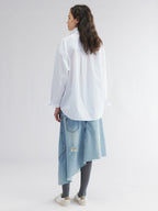 Rose patch shirt