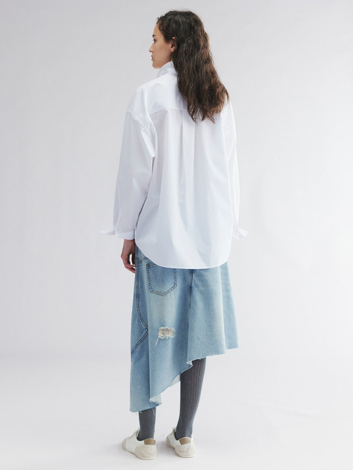 Rose patch shirt