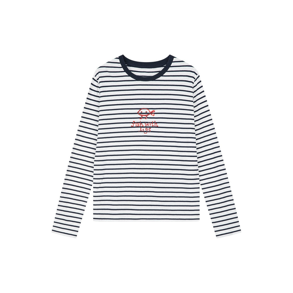 Ketchup doodle breton tee