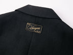 Layered double-breasted blazer
