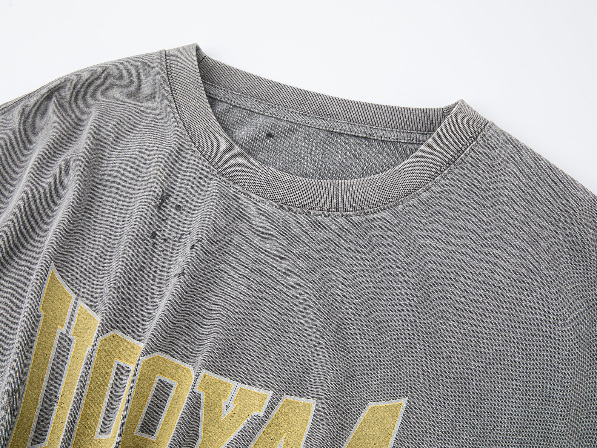 Rose patch t-shirt dress