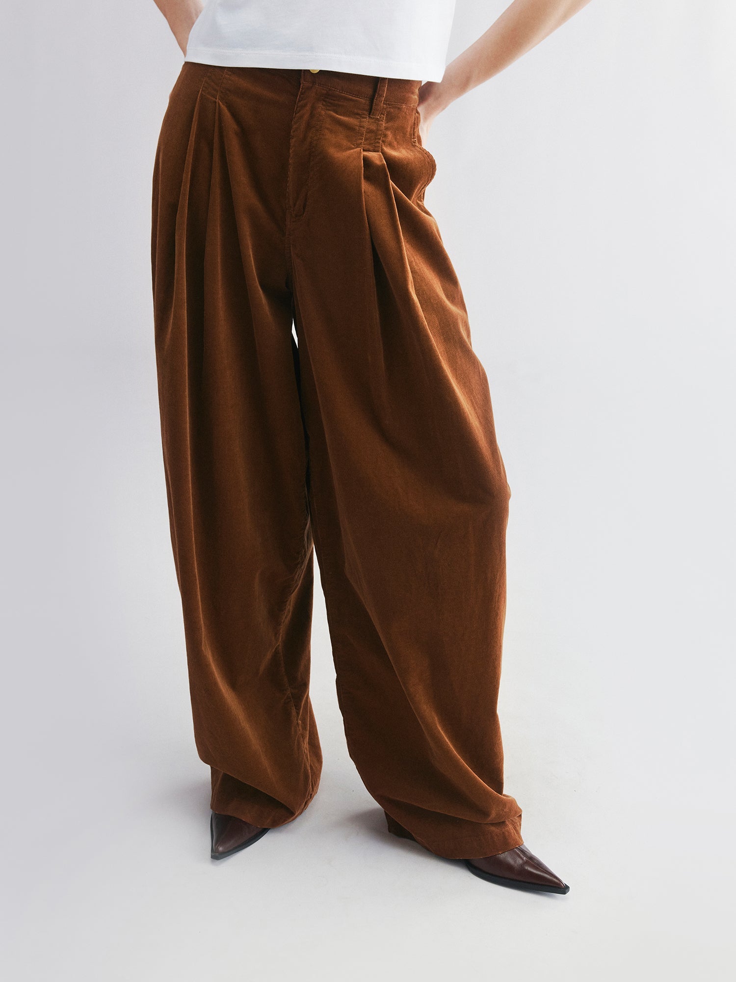Corduroy trousers