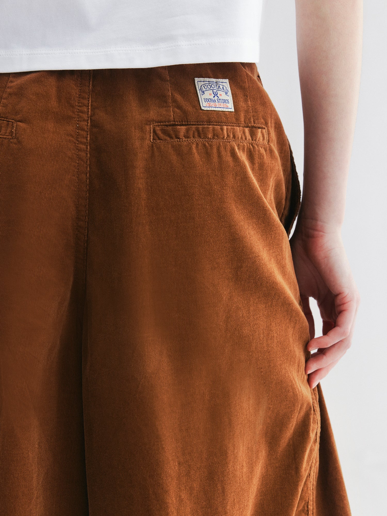 Corduroy trousers