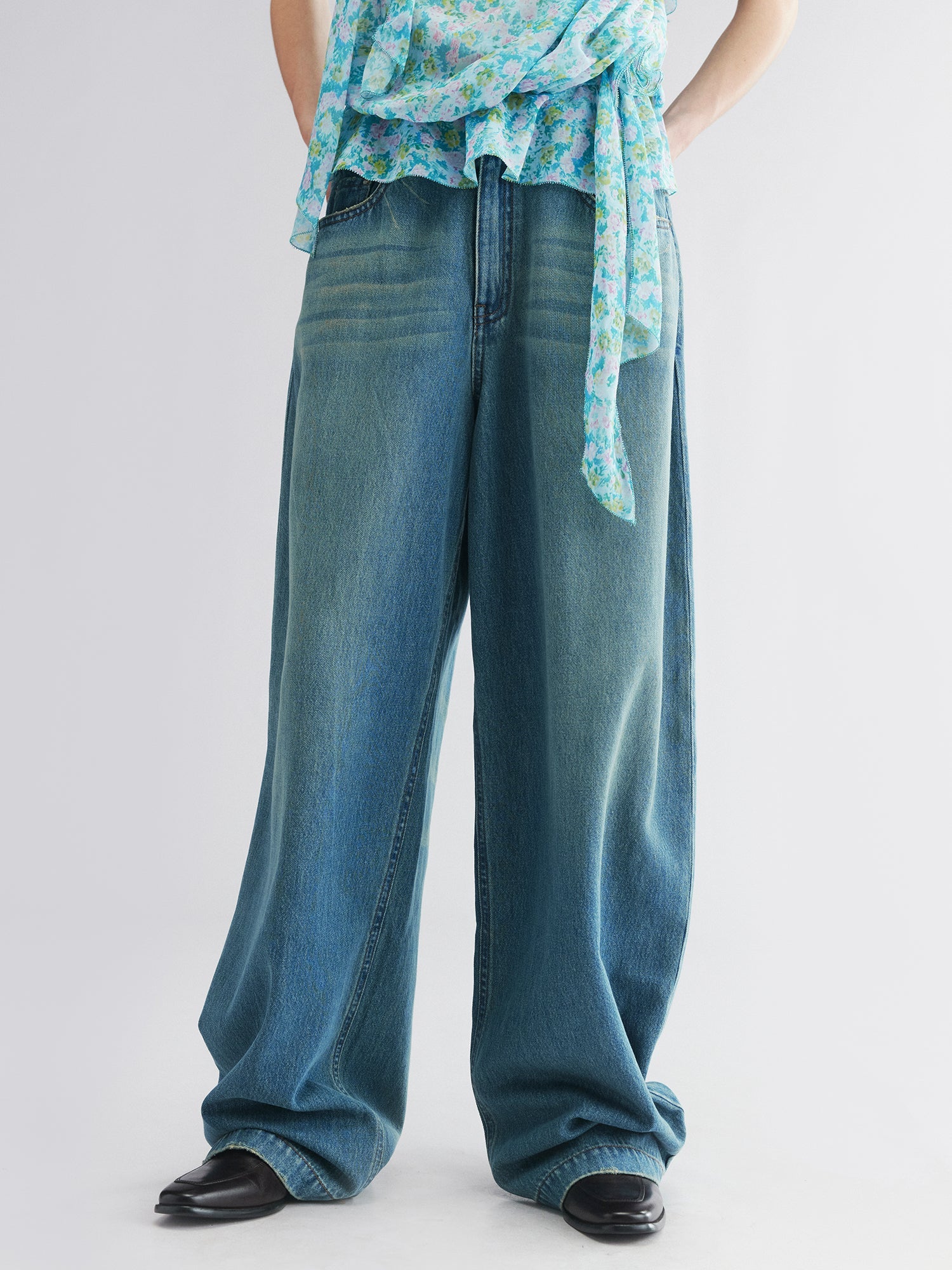 Classic washed denim