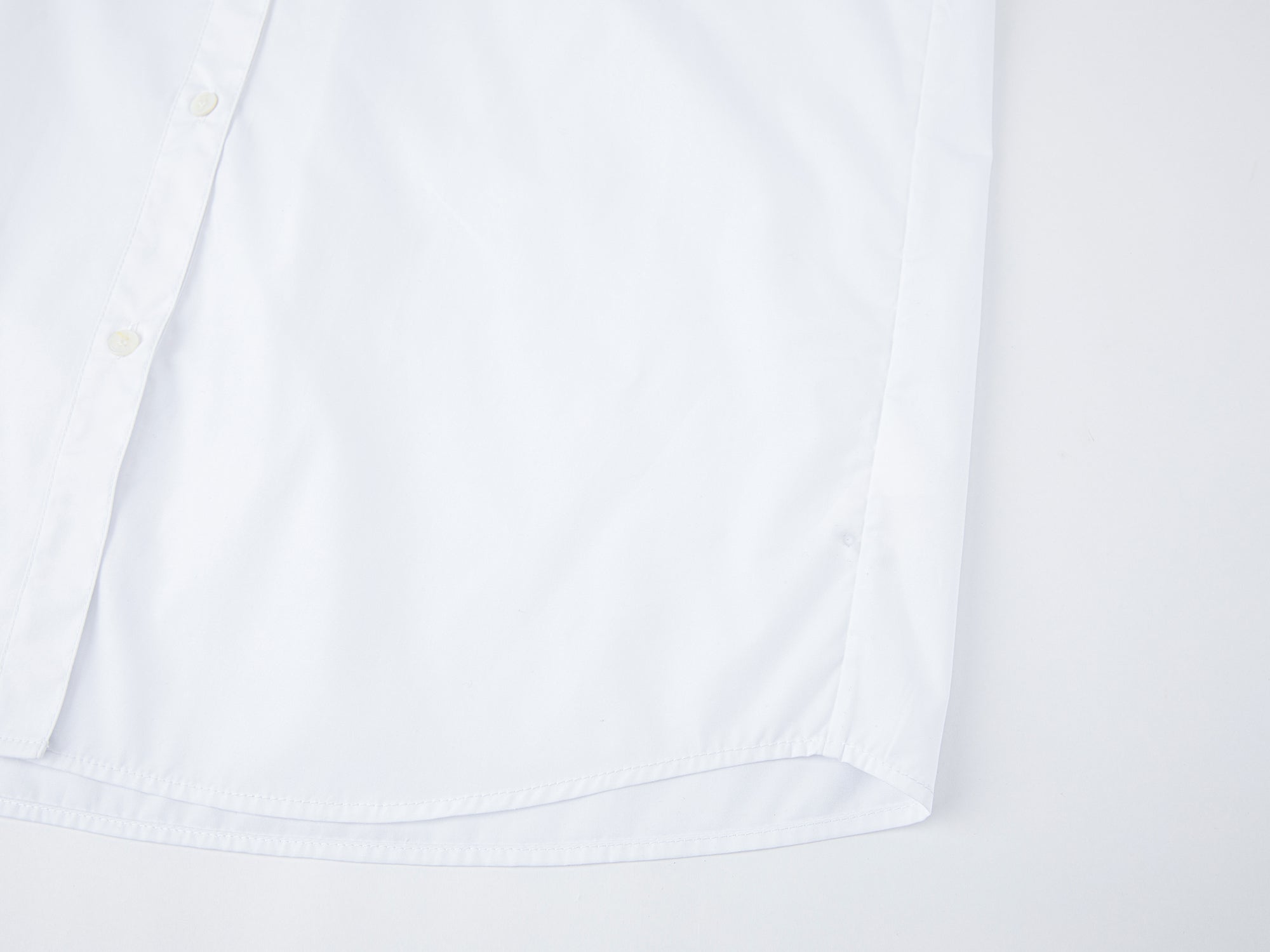 Eyelet embroidery sailor collar shirt