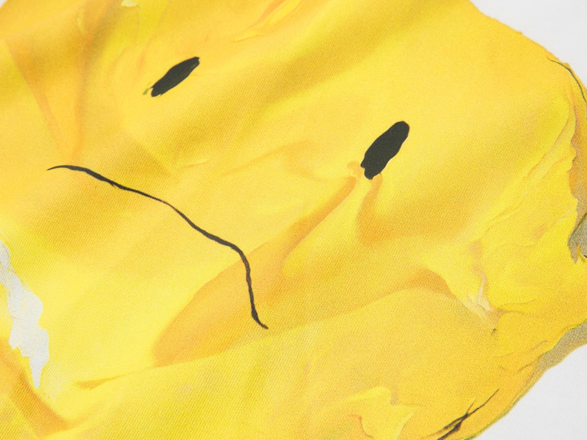 Long sleeve tee with deflated balloon print