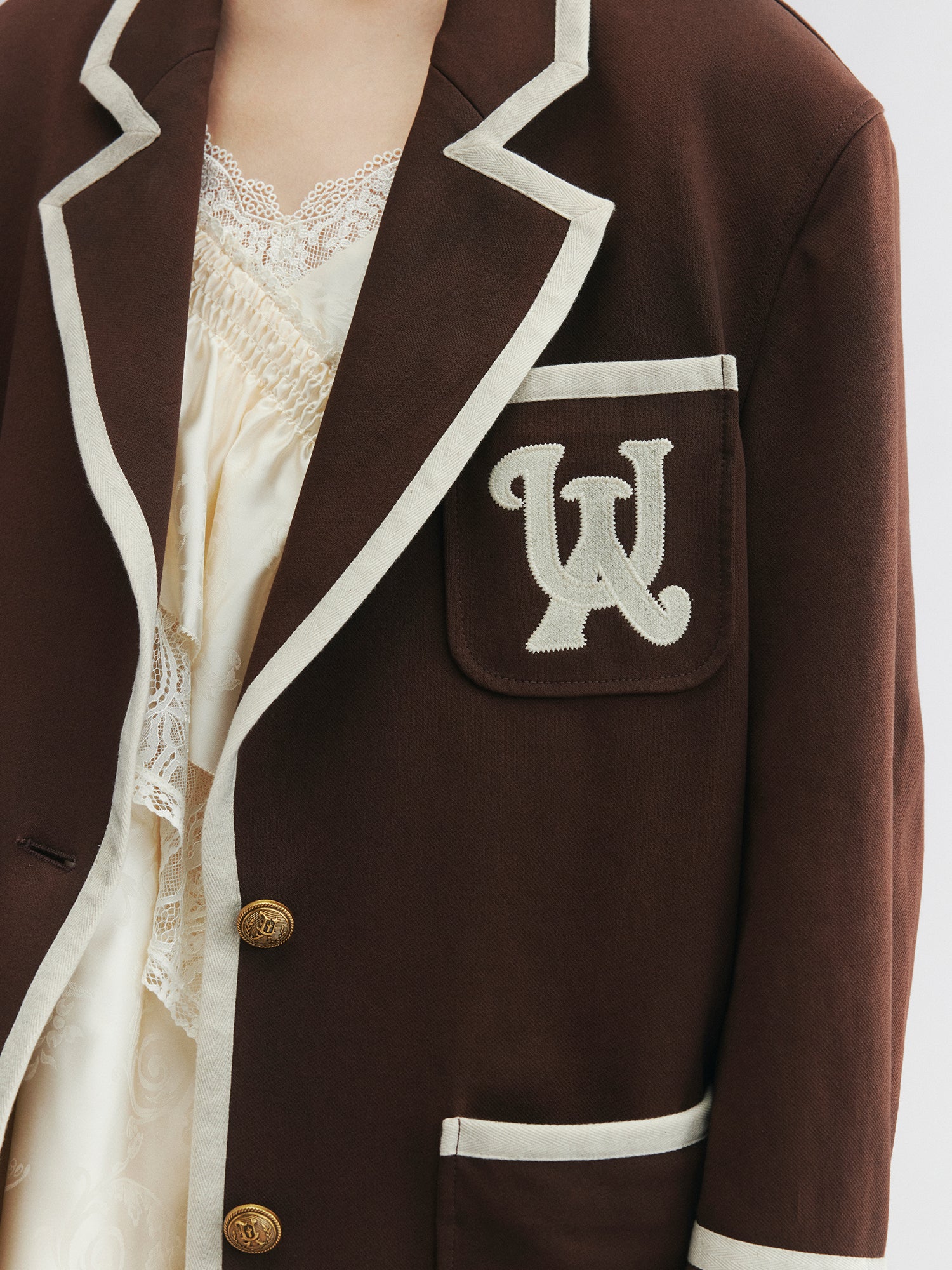 Classic college blazer