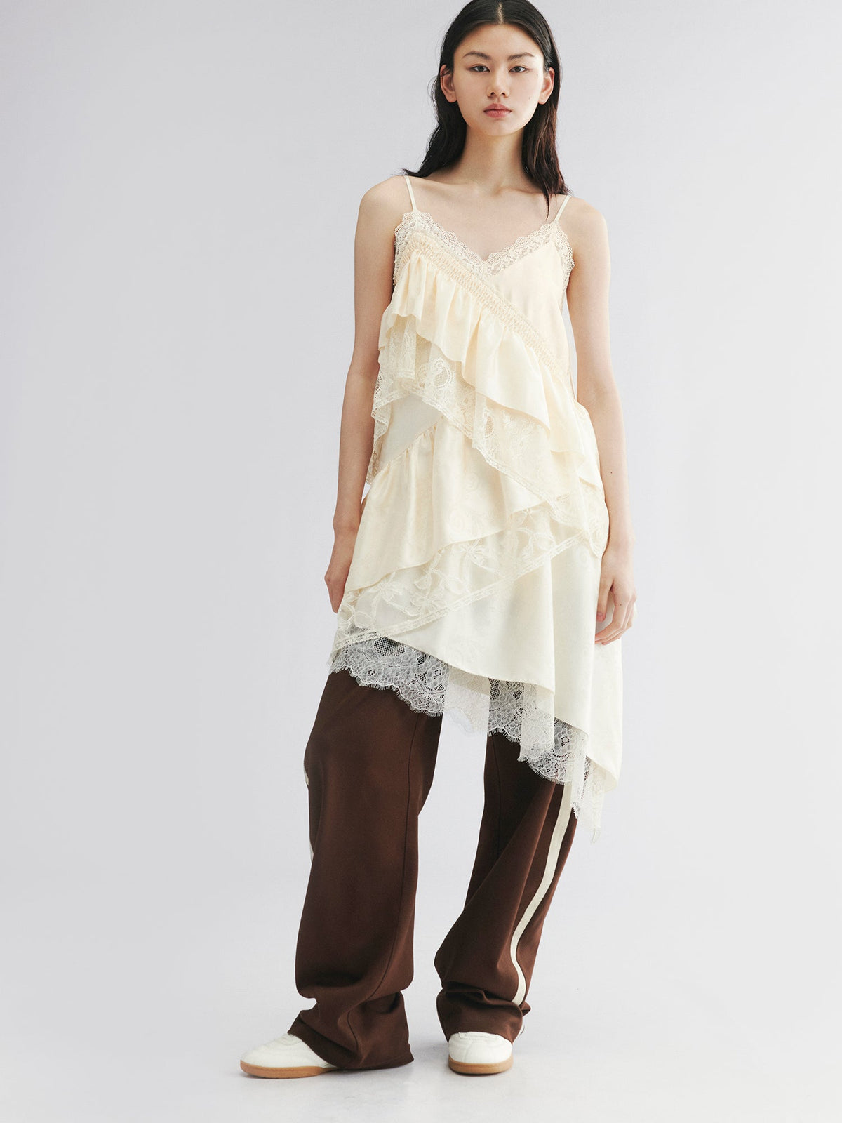 Lace camisole dress