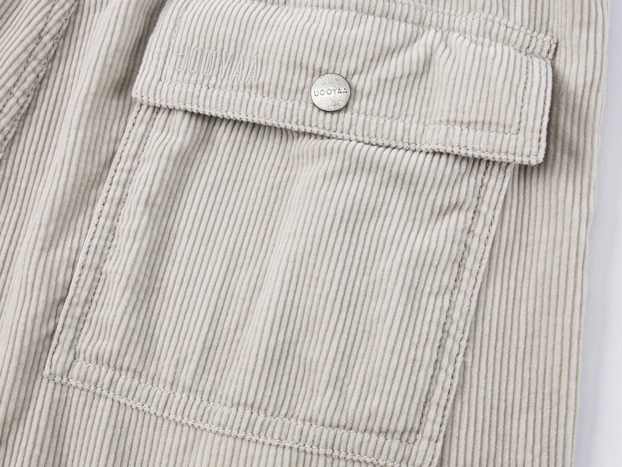 Corduroy parachute pants