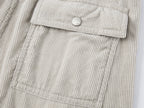Corduroy parachute pants