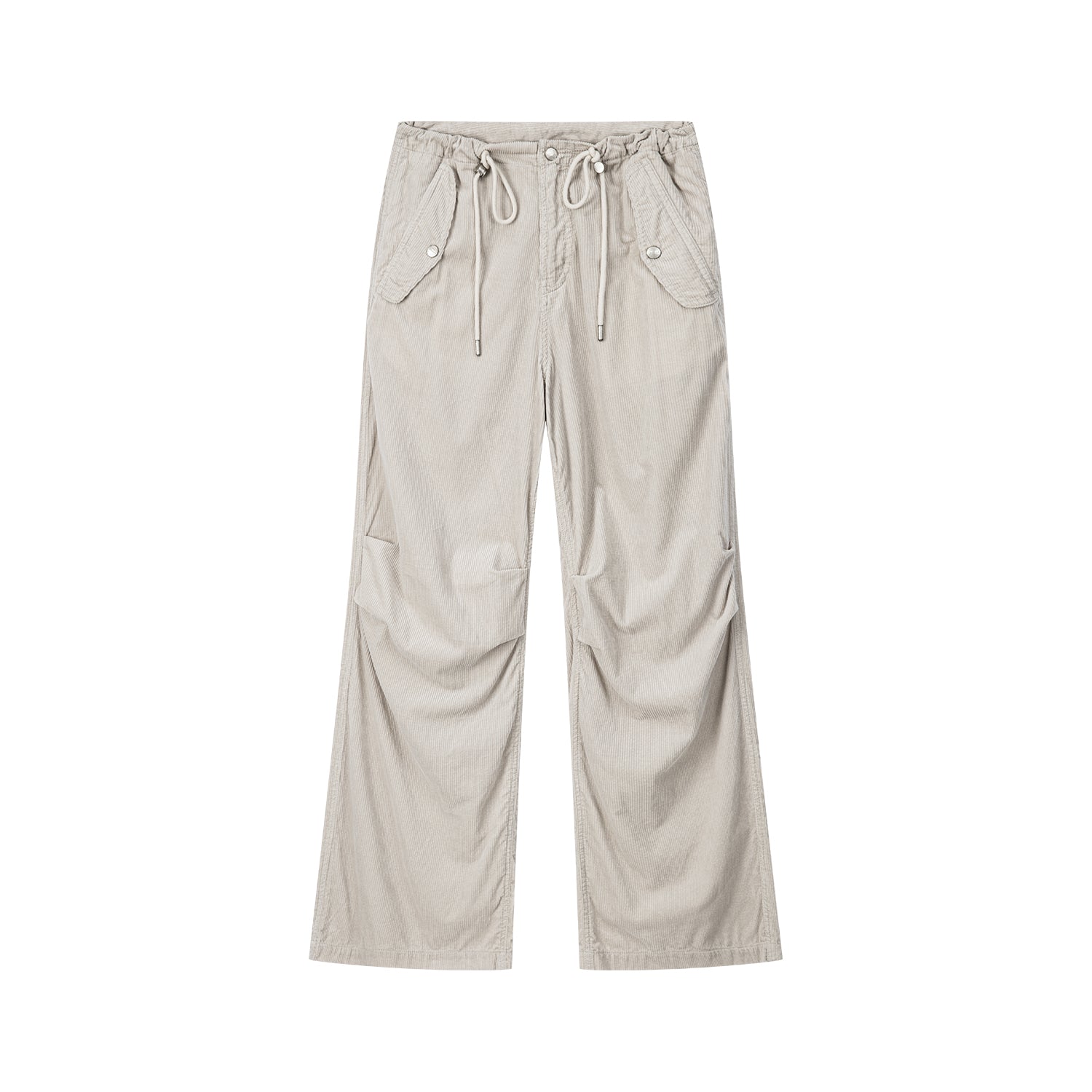 Corduroy parachute pants