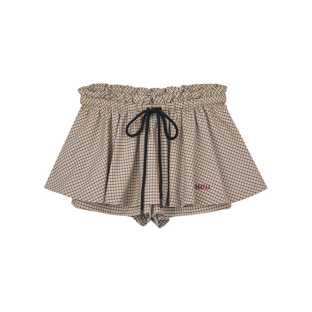 Wool skort