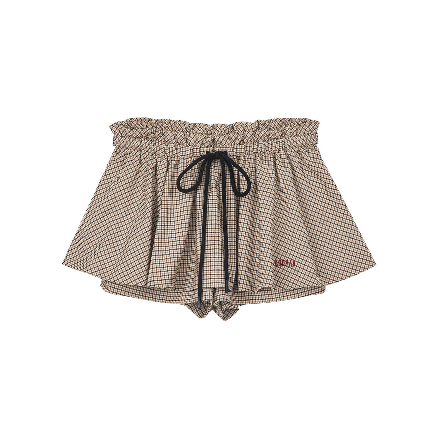 Wool skort