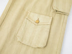 Gradient cargo pants with multiple pockets