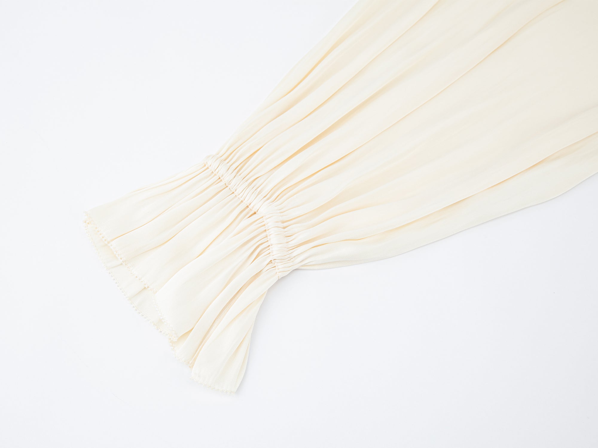 Ruffle detail chiffon shirt