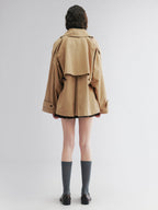 Westminster short trench coat