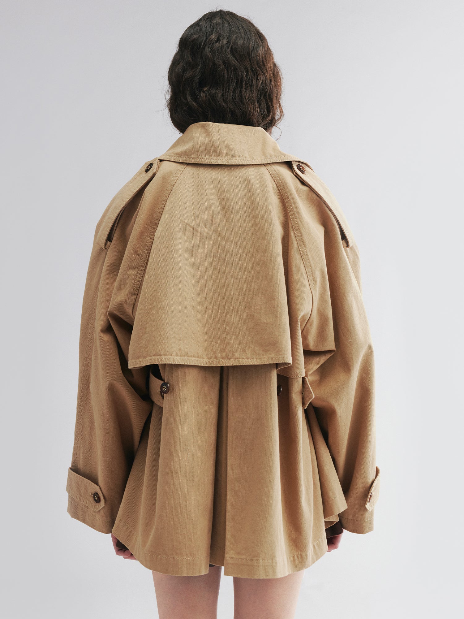 Westminster short trench coat